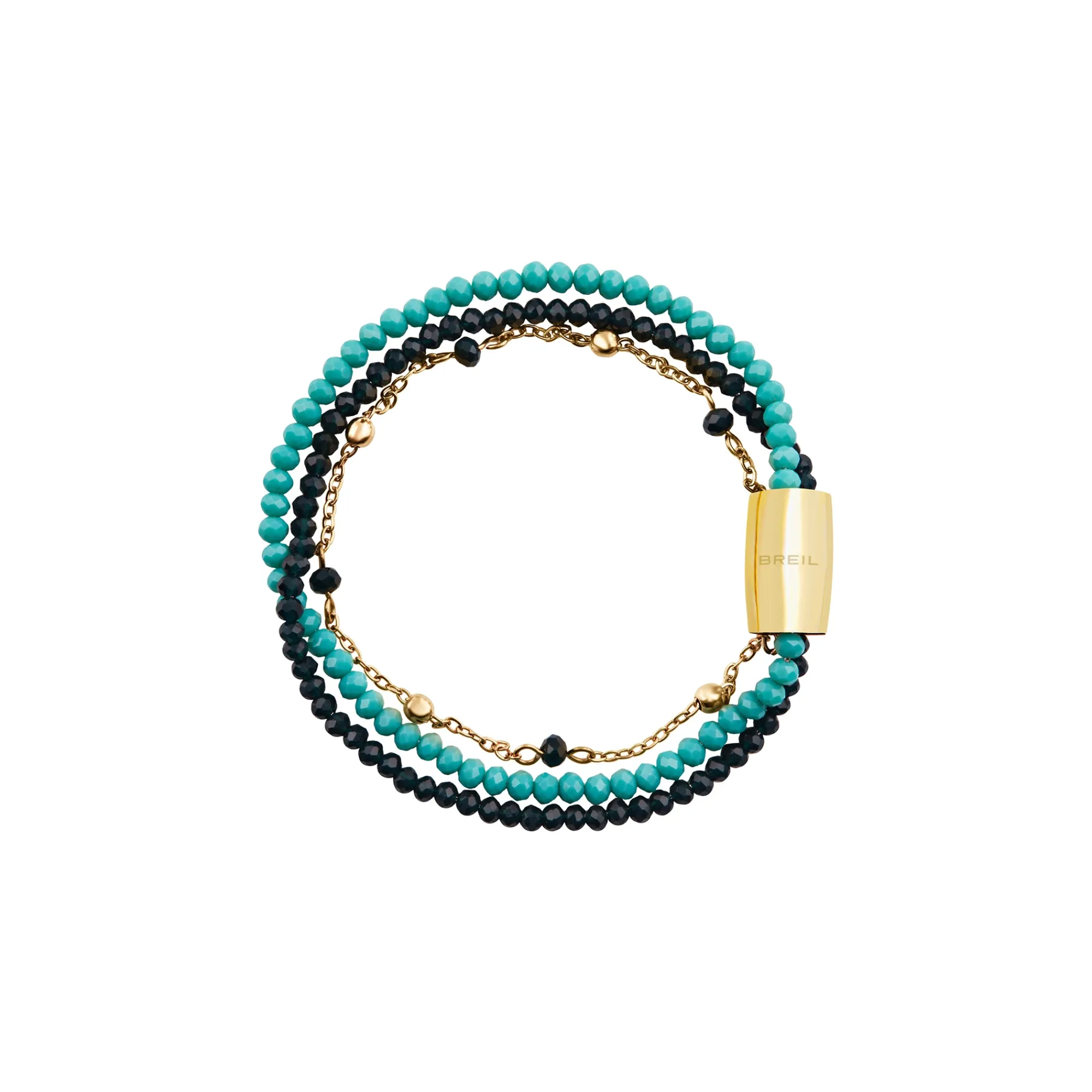 Donna Breil Bracciali-MAGNETICA SYSTEM-ELEMENTO SMALL AQUA BRACCIALE