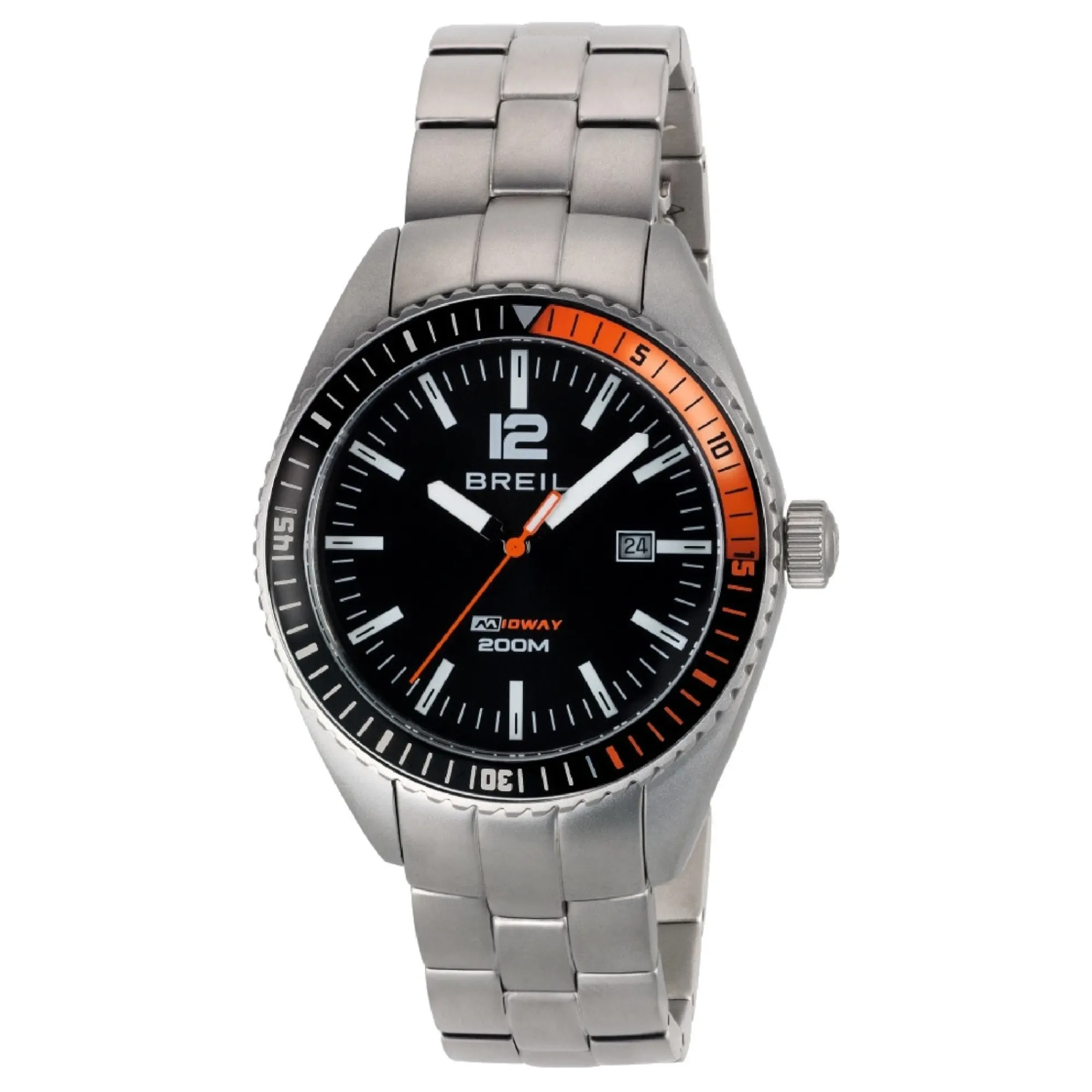 Uomo Breil Solo Tempo-MIDWAY-SOLO TEMPO DIVER GENT 42 MM