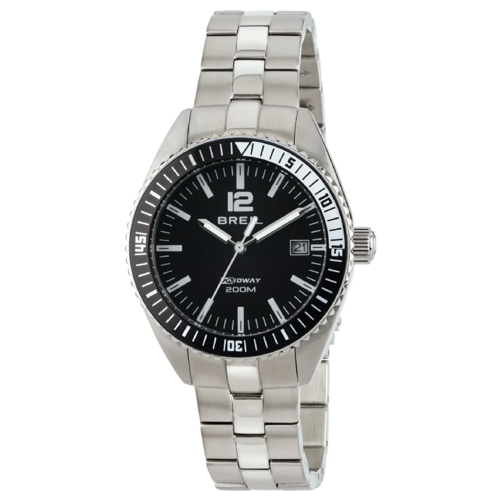 Uomo Breil Solo Tempo-MIDWAY-SOLO TEMPO UNISEX DIVER 36 MM