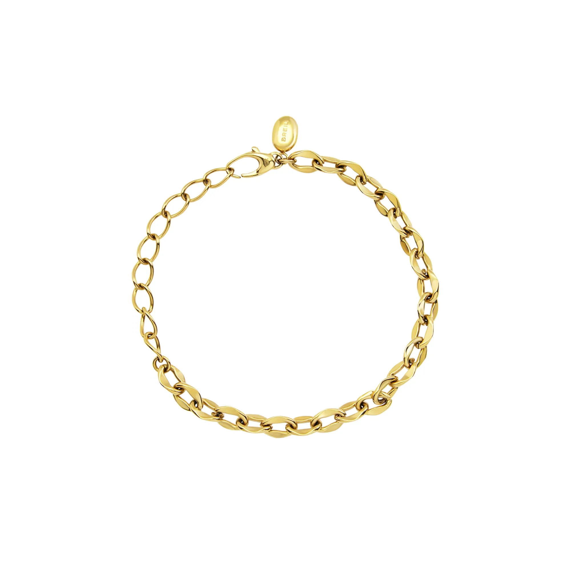 Donna Breil Bracciali-MOOR-BRACCIALE IN ACCIAIO COLOR ORO