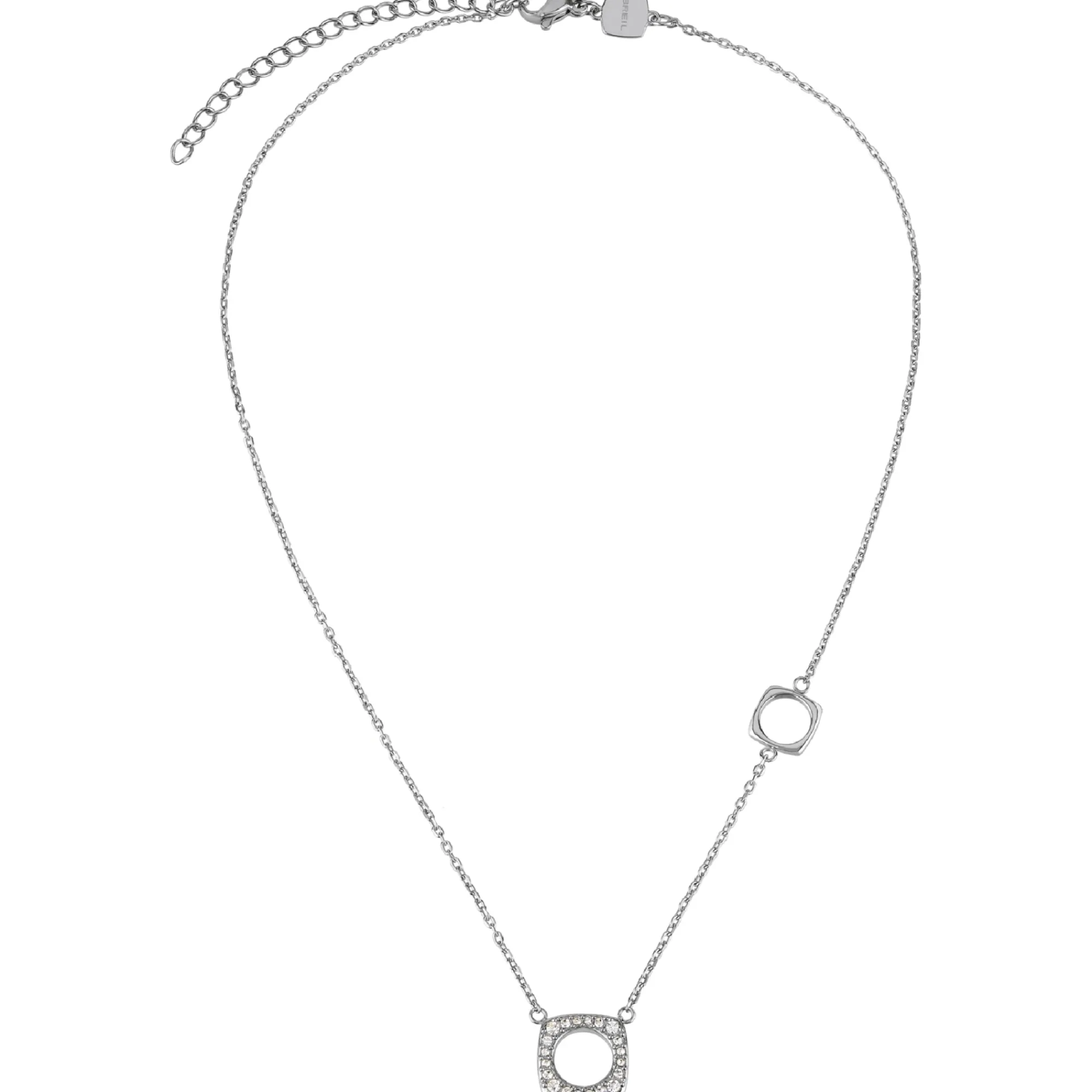 Donna Breil Collane-NEW TETRA-SET DI 2 COLLANE IN ACCIAIO