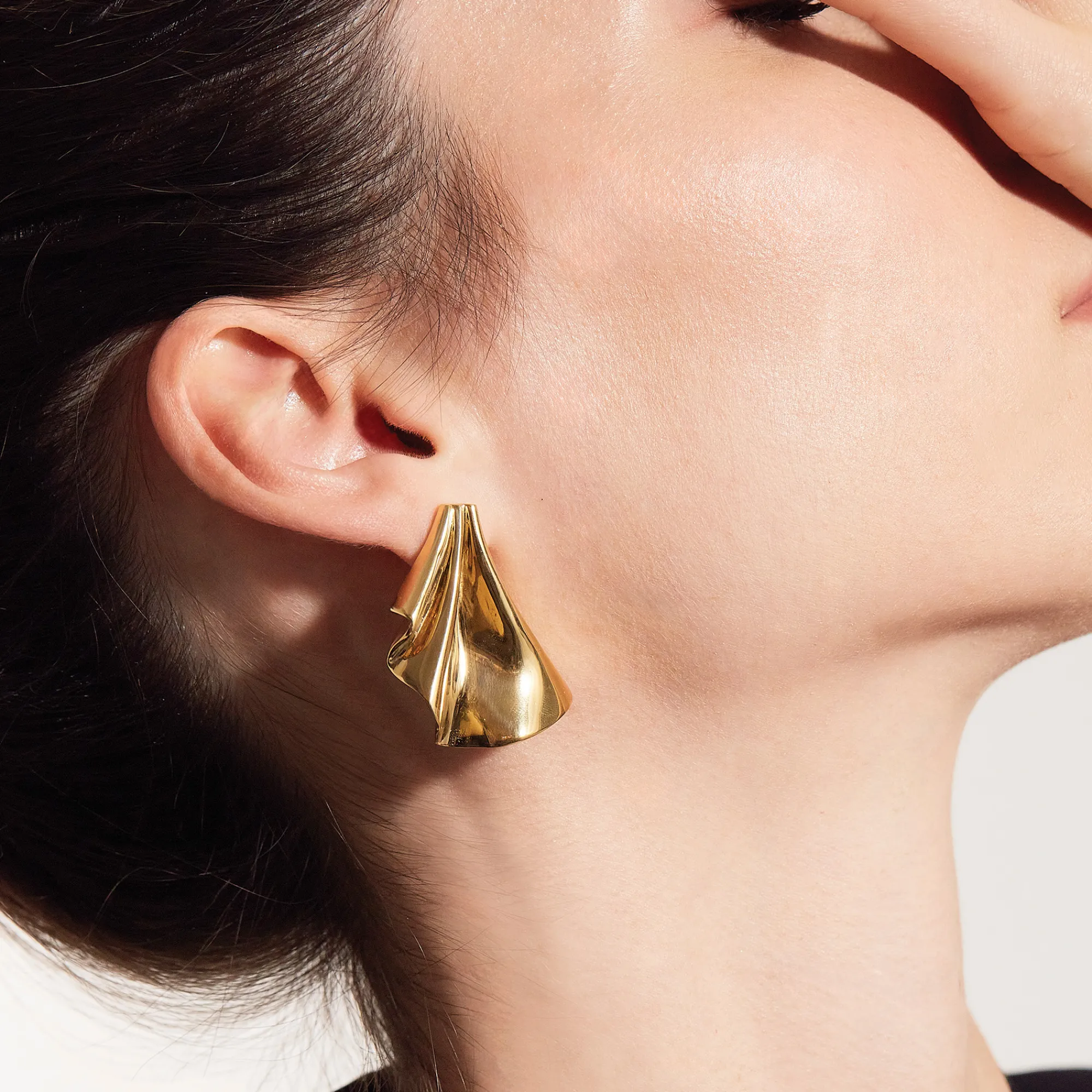 Donna Breil Orecchini|Plissè-PLISSE’-ORECCHINI IN ACCIAIO COLOR ORO