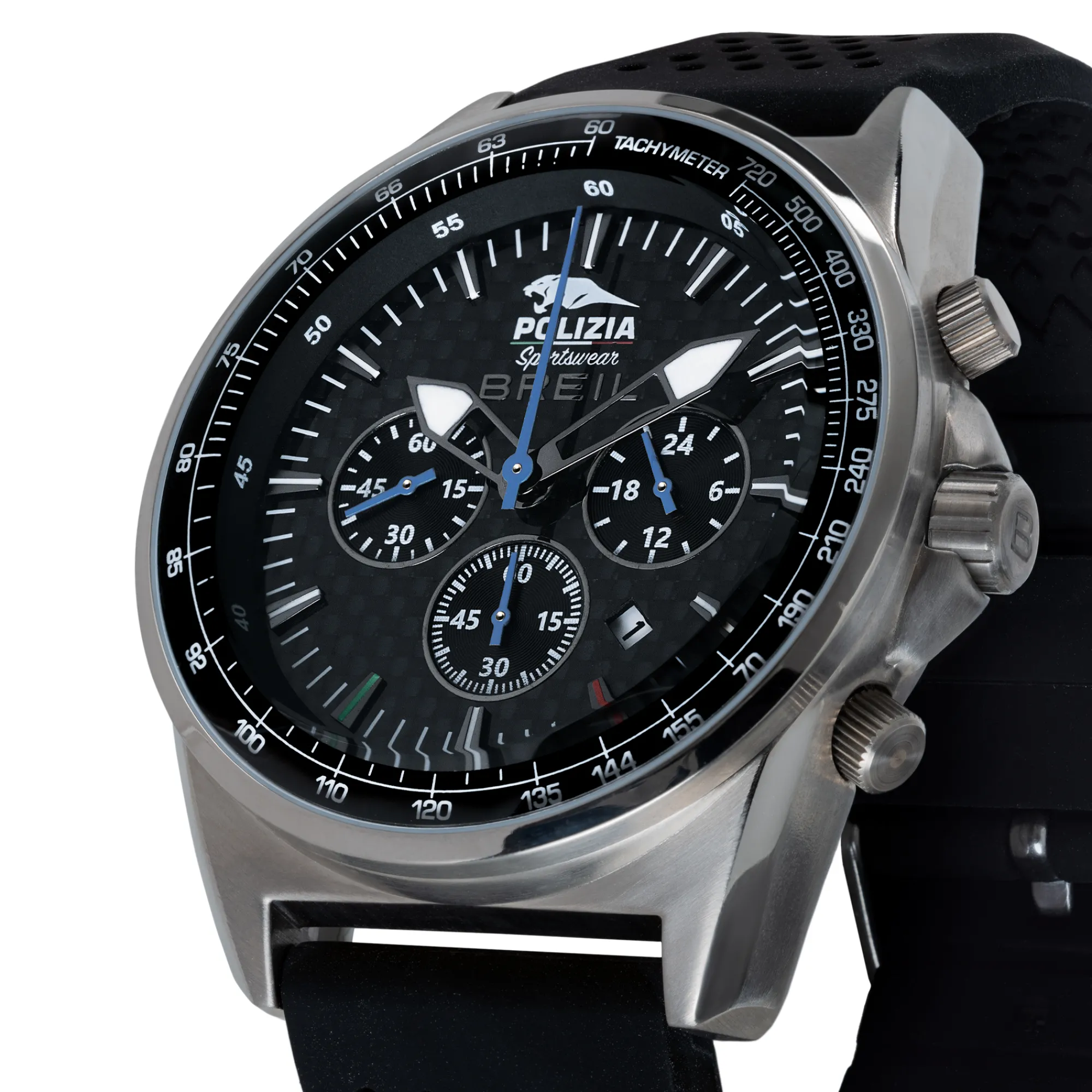 Uomo Breil Chrono|Regali Personalizzabili-POLIZIA DI STATO-CHRONO 43 MM