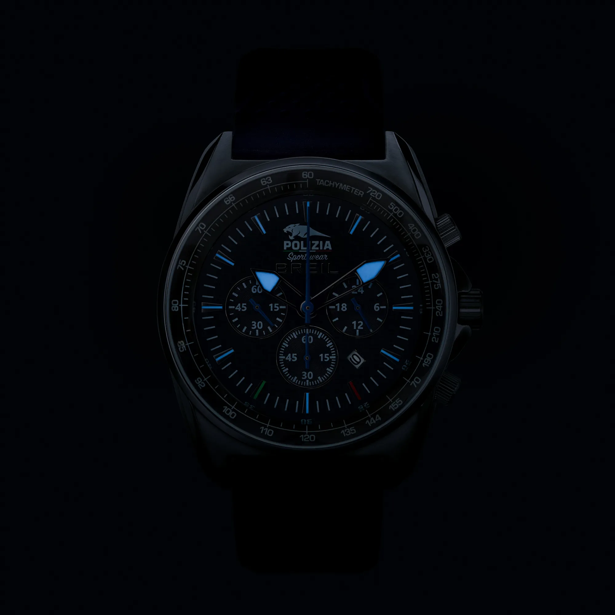 Uomo Breil Chrono|Regali Personalizzabili-POLIZIA DI STATO-CHRONO 43 MM