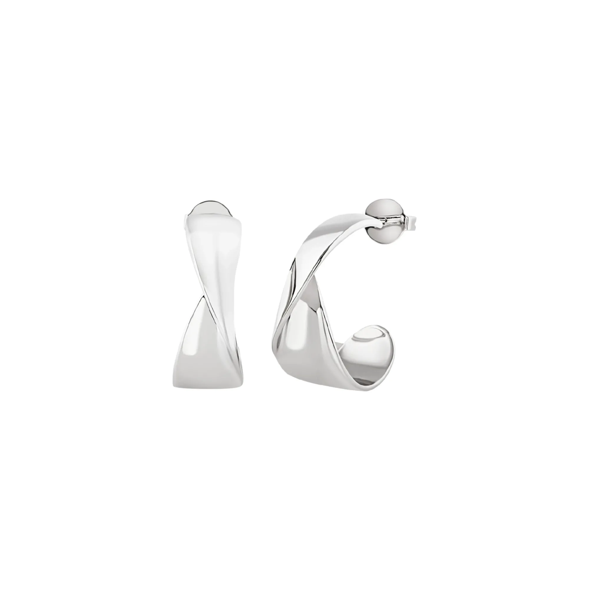 Donna Breil Orecchini|Retwist-RETWIST-ORECCHINI IN ACCIAIO LUCIDO
