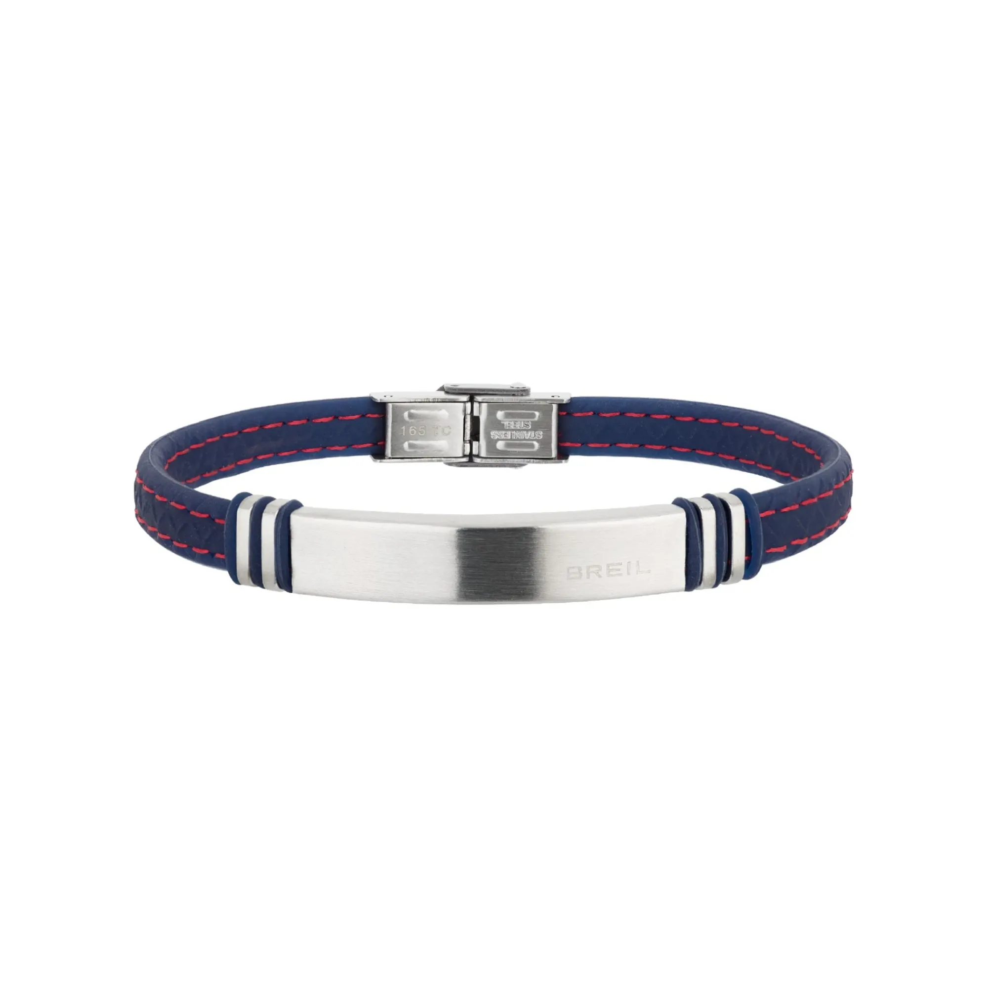 Uomo Breil Bracciali|Regali Personalizzabili-SAVAGE-BRACCIALE IN ACCIAIO E SILICONE