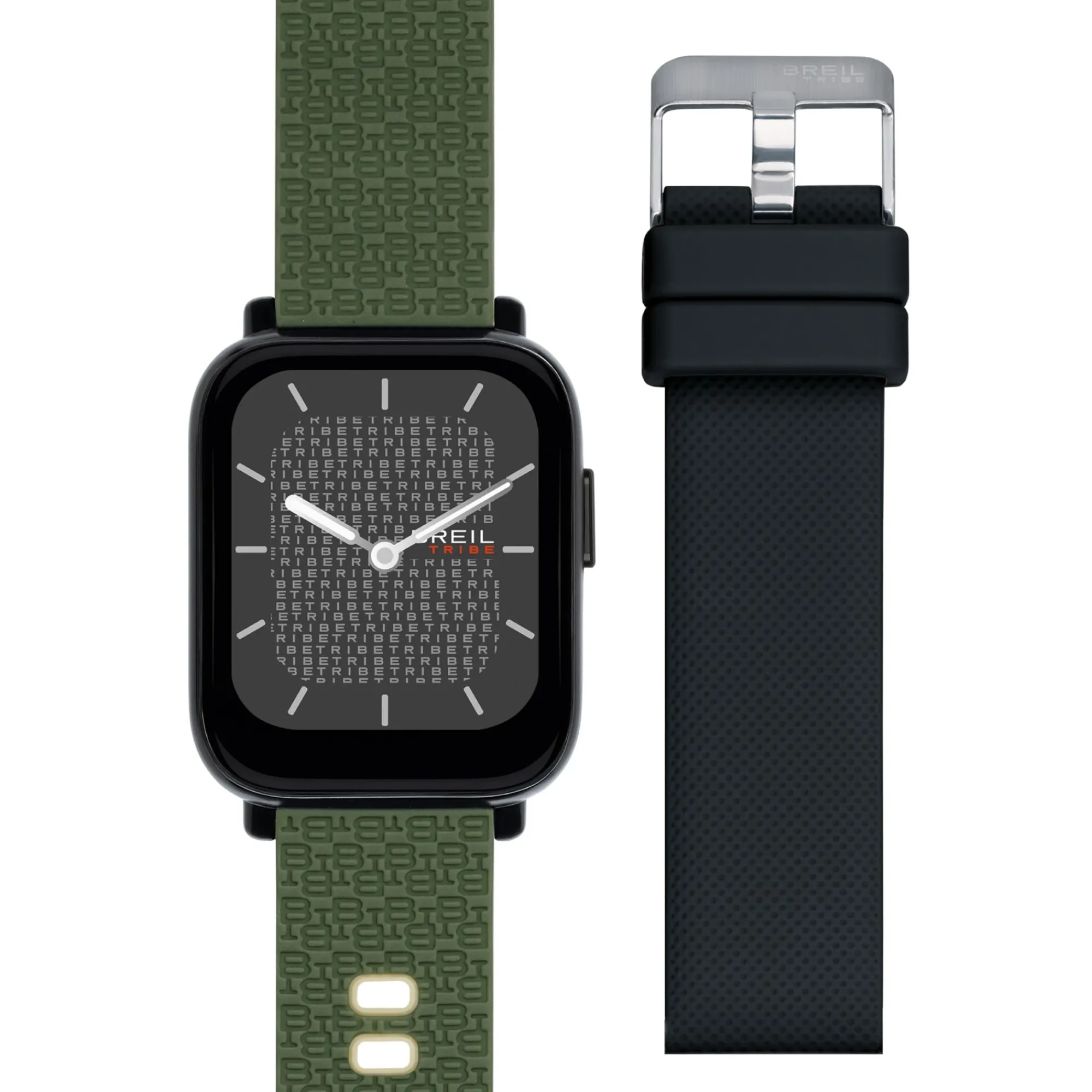 Uomo Breil Smartwatch-SBT-1-SMARTWATCH CON DOPPIO CINTURINO E CASSA IP BLACK