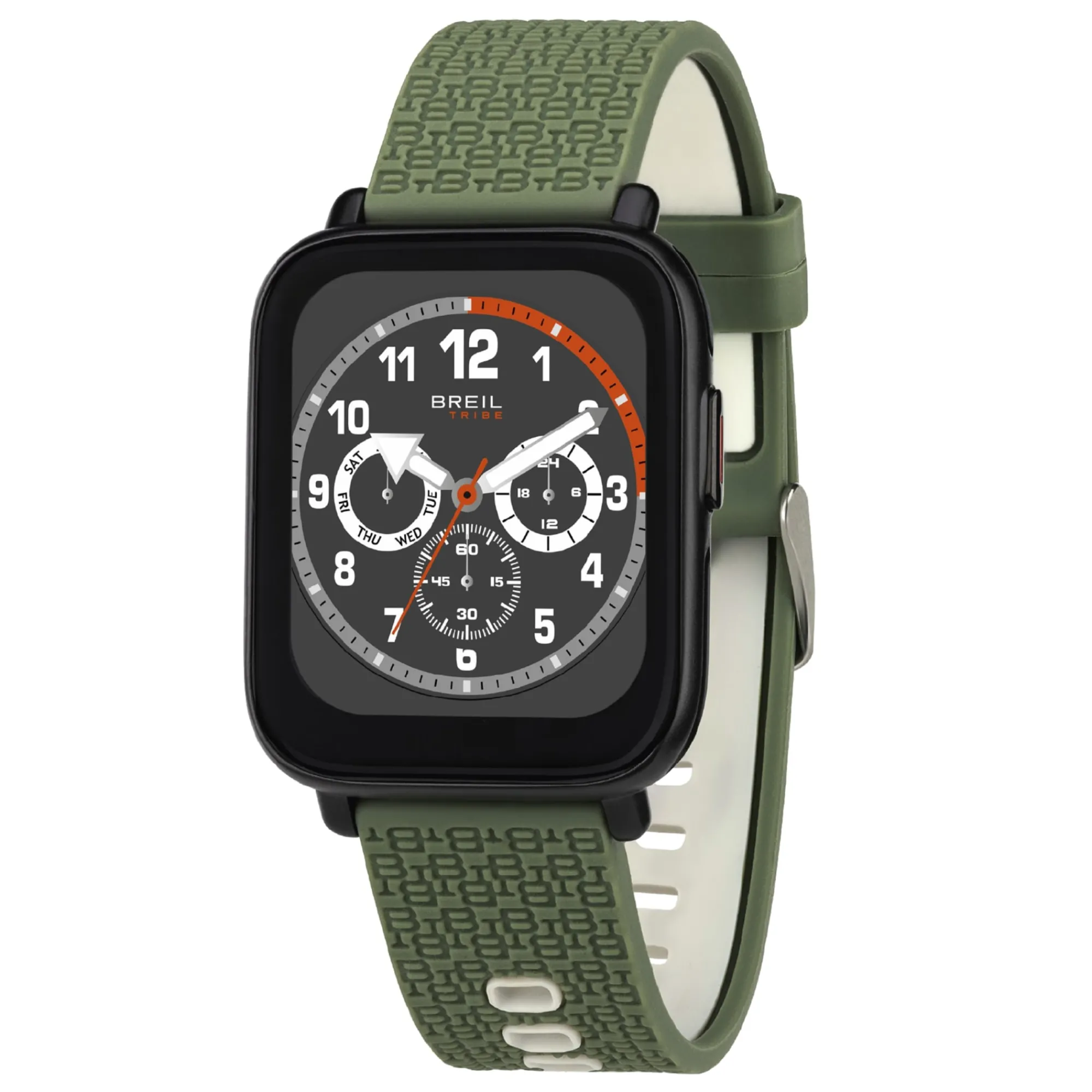 Uomo Breil Smartwatch-SBT-1-SMARTWATCH CON DOPPIO CINTURINO E CASSA IP BLACK
