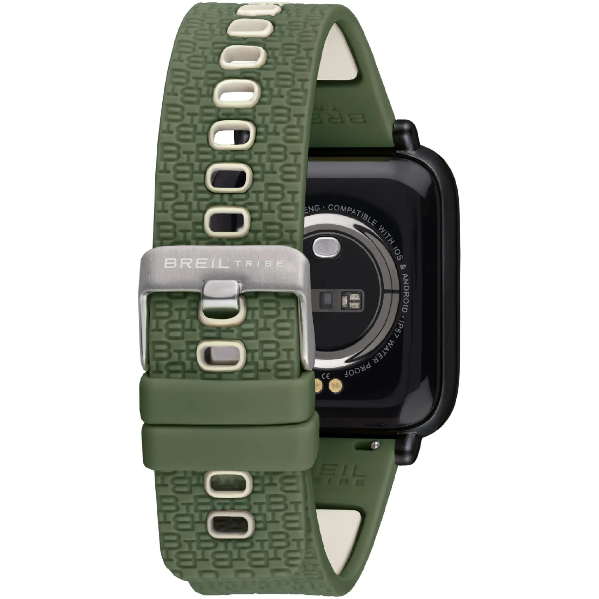 Uomo Breil Smartwatch-SBT-1-SMARTWATCH CON DOPPIO CINTURINO E CASSA IP BLACK