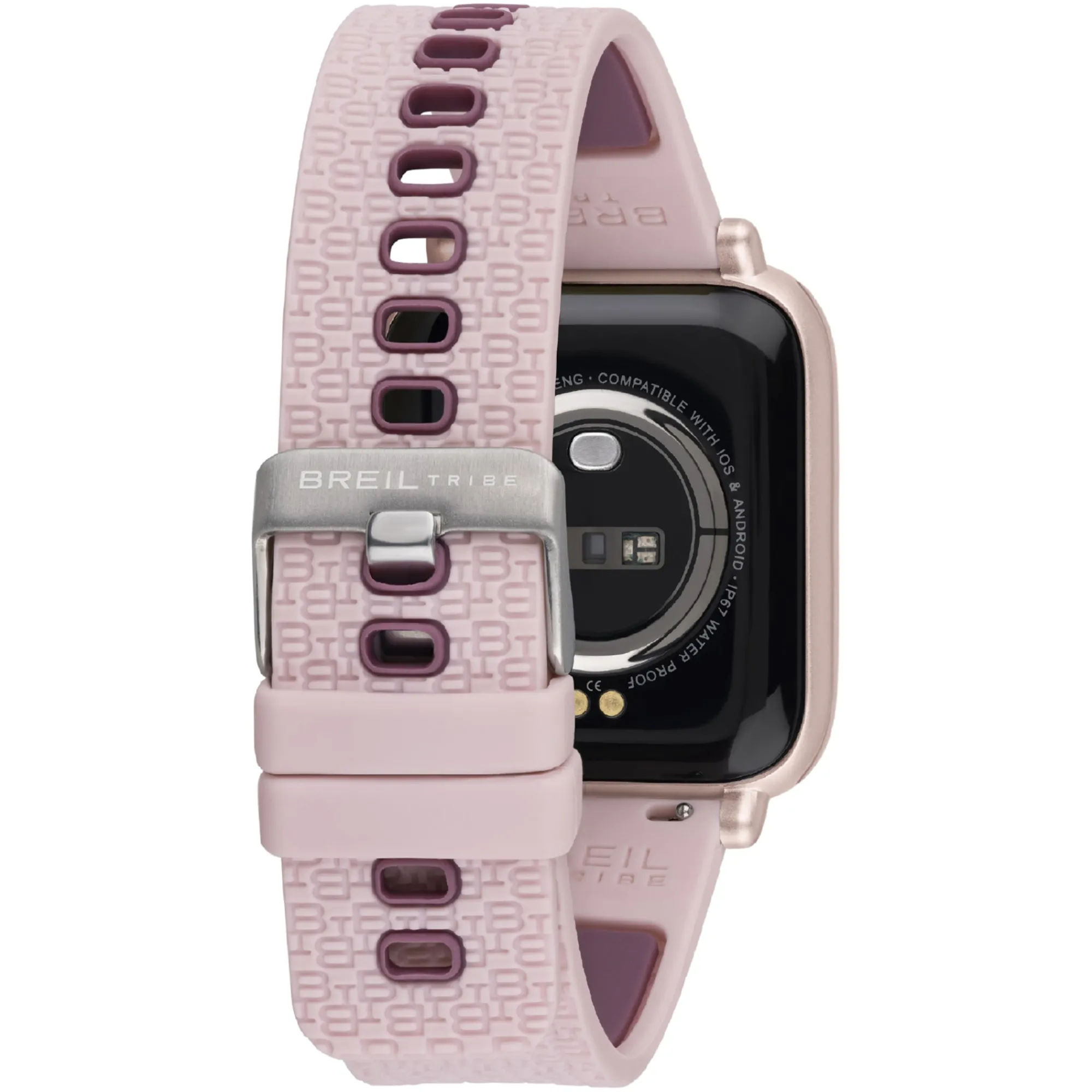 Donna Breil Smartwatch-SBT-1-SMARTWATCH CON DOPPIO CINTURINO E CASSA IP ROSE
