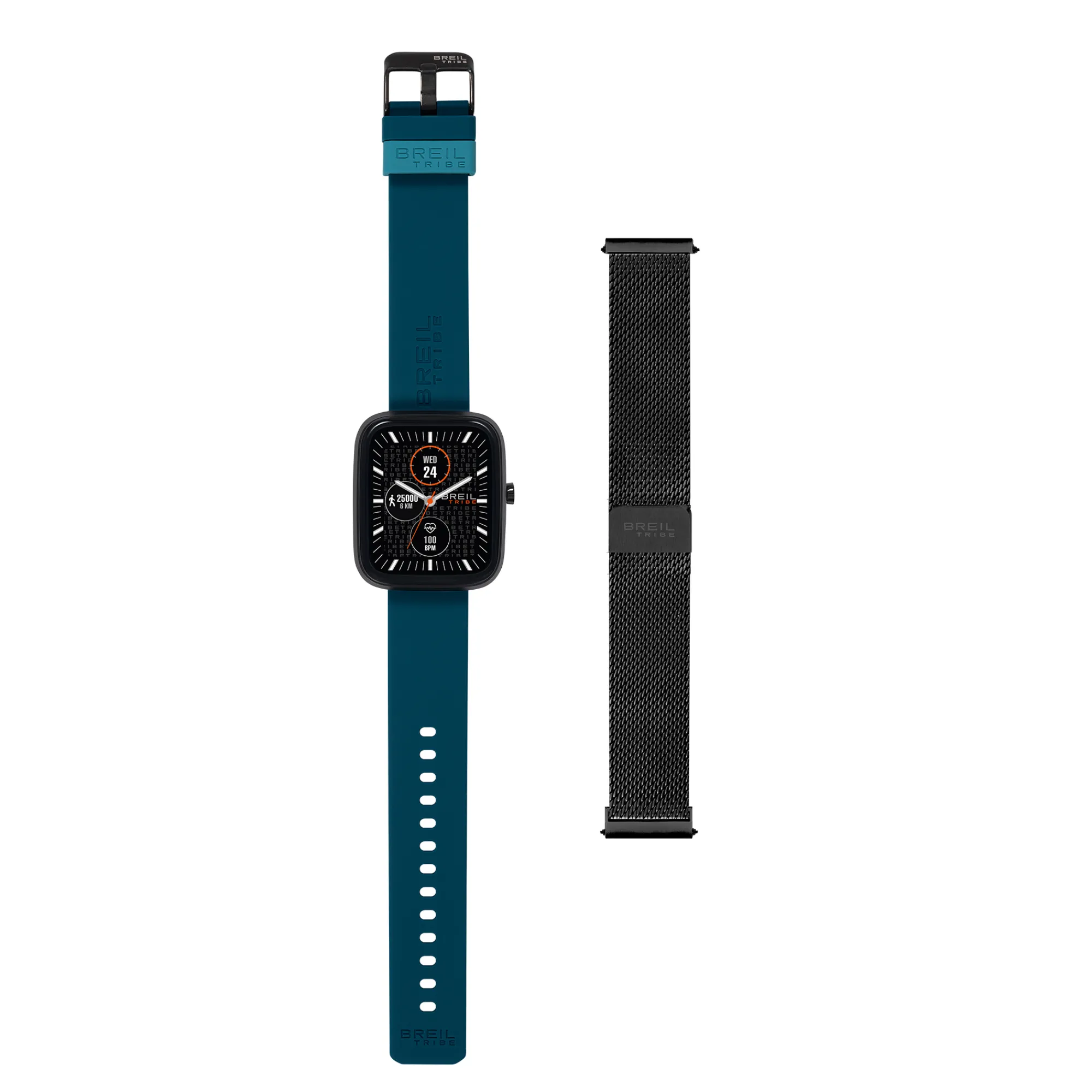 Uomo Breil Smartwatch|Idee Regalo Per Lui-SBT-3-SMARTWATCH UNISEX CON DOPPIO CINTURINO