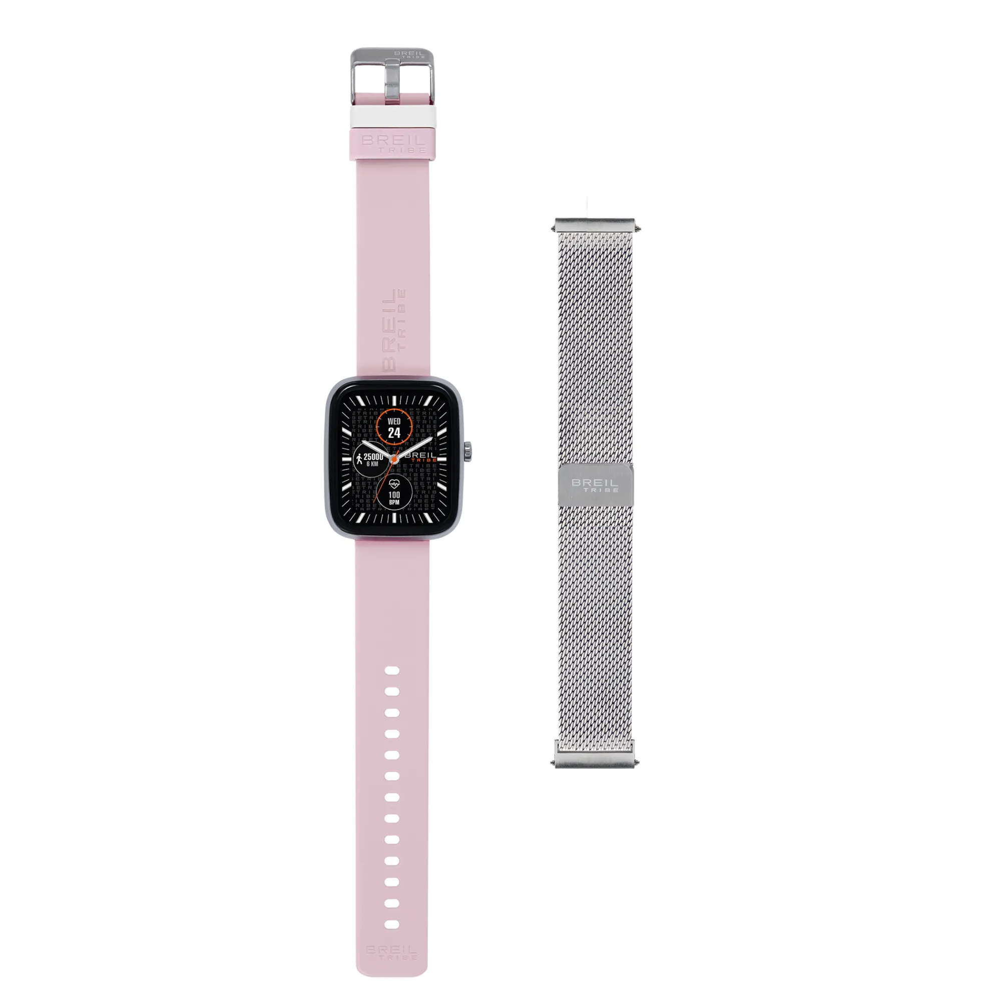 Donna Breil Smartwatch|Idee Regalo Per Lei-SBT-3-SMARTWATCH UNISEX CON DOPPIO CINTURINO