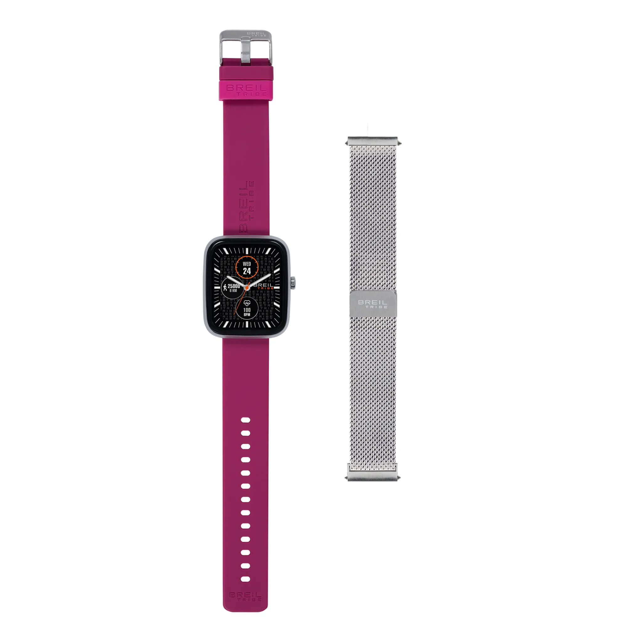 Donna Breil Smartwatch|Idee Regalo Per Lei-SBT-3-SMARTWATCH UNISEX CON DOPPIO CINTURINO
