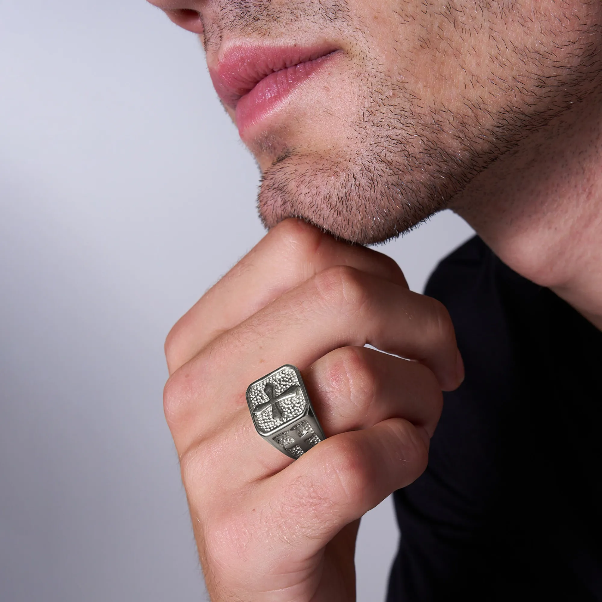 Uomo Breil Anelli-SEAL-ANELLO IN ACCIAIO