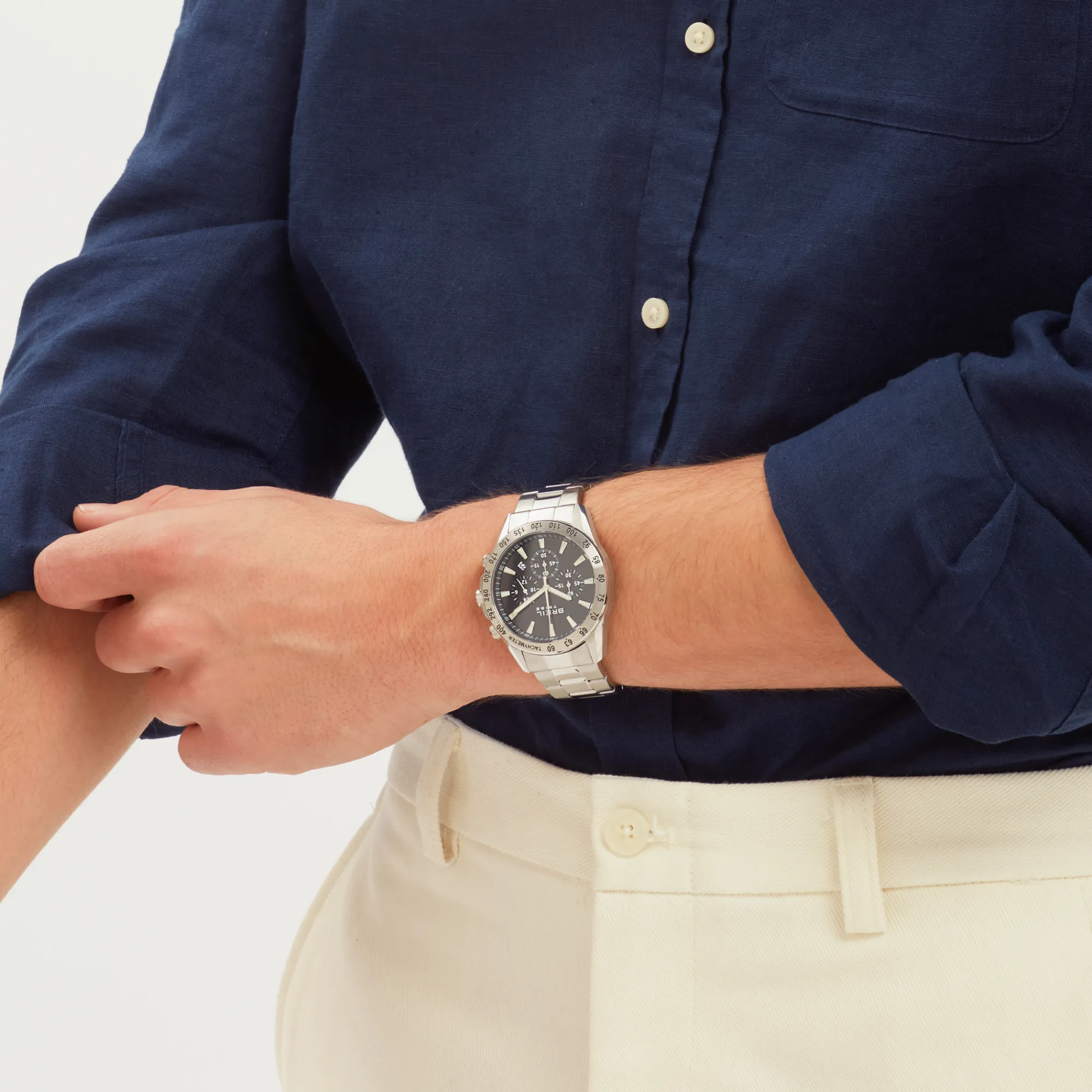 Uomo Breil Chrono-SIDELINE-SIDELINE CHRONO GENT 43 MM