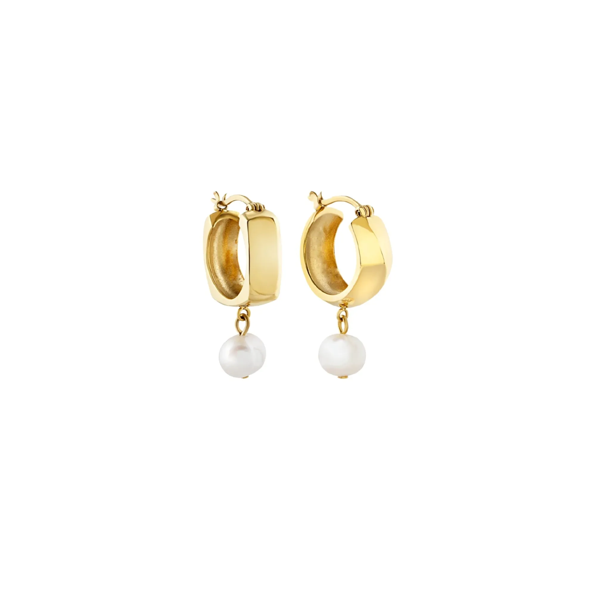 Donna Breil Orecchini|Idee Regalo Per Lei-TETRA-ORECCHINI IN ACCIAIO IP GOLD