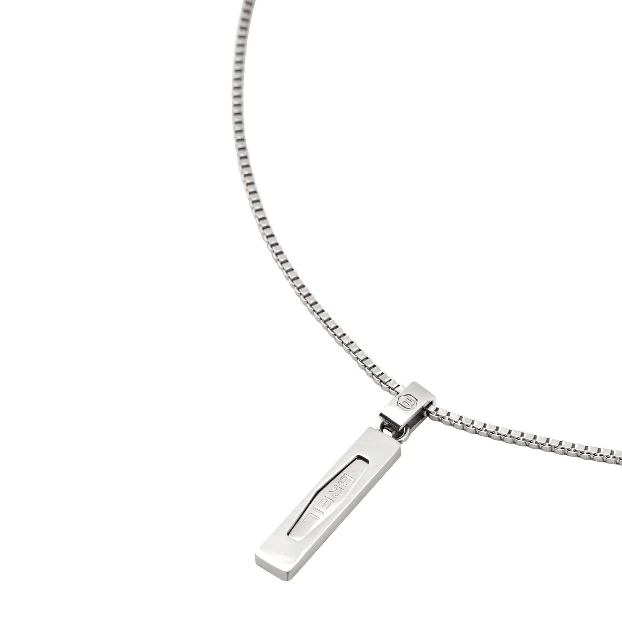 Uomo Breil Collane|Idee Regalo Per Lui-URBANCORE-COLLANA IN ACCIAIO CON PENDENTE