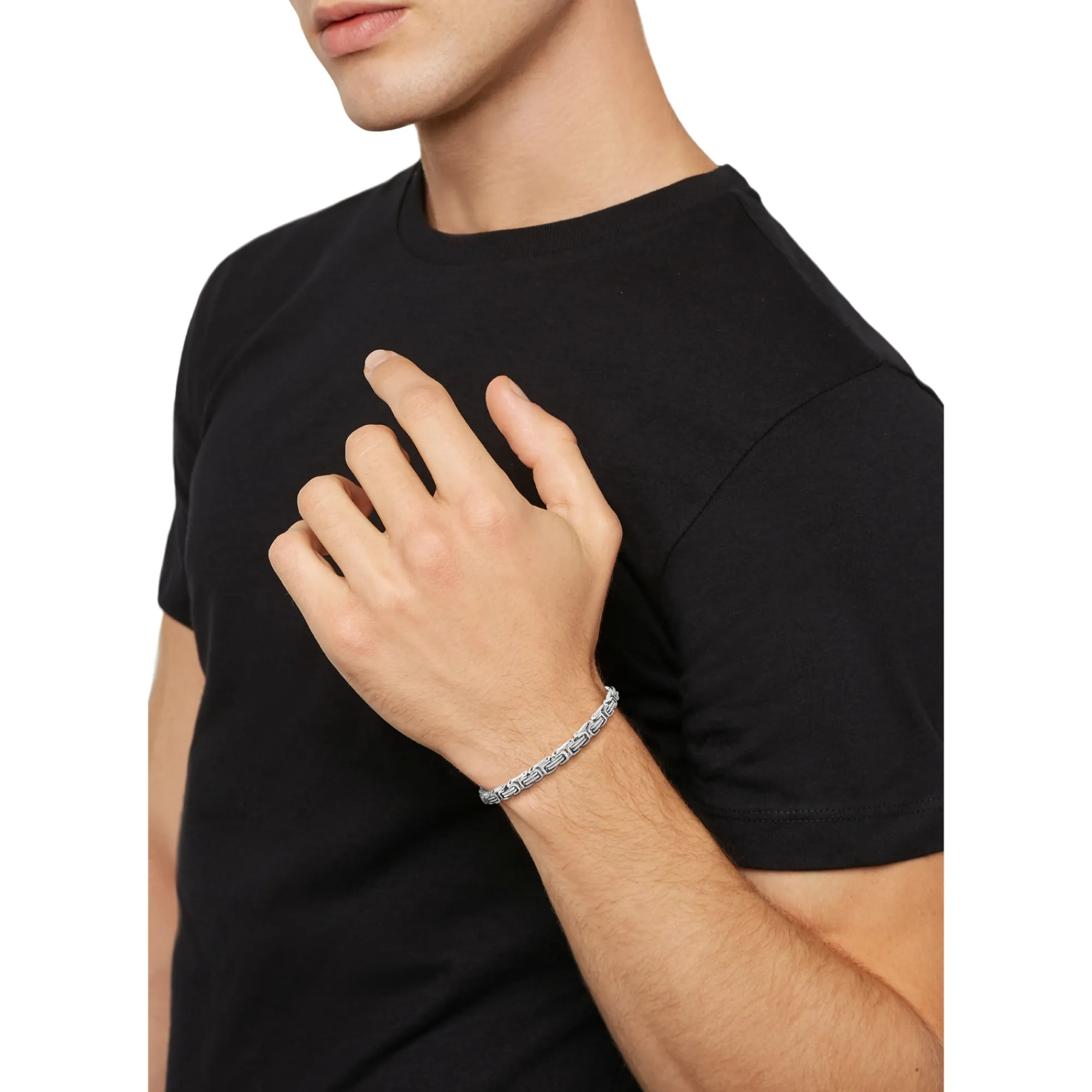 Uomo Breil Bracciali-WHEEL-BRACCIALE IN ACCIAIO