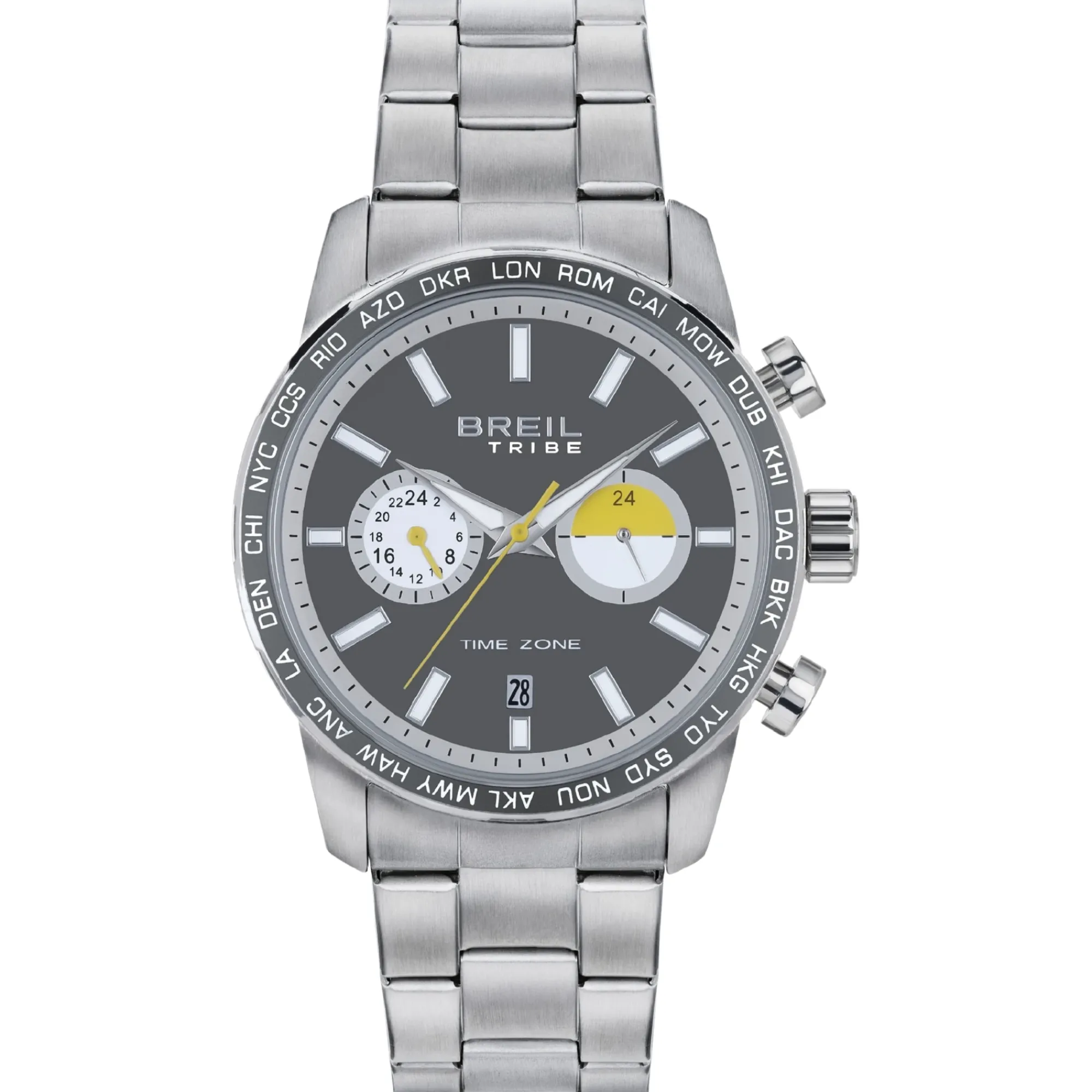 Uomo Breil Multifunzione-ZONE-DUAL TIME GENT 42 MM