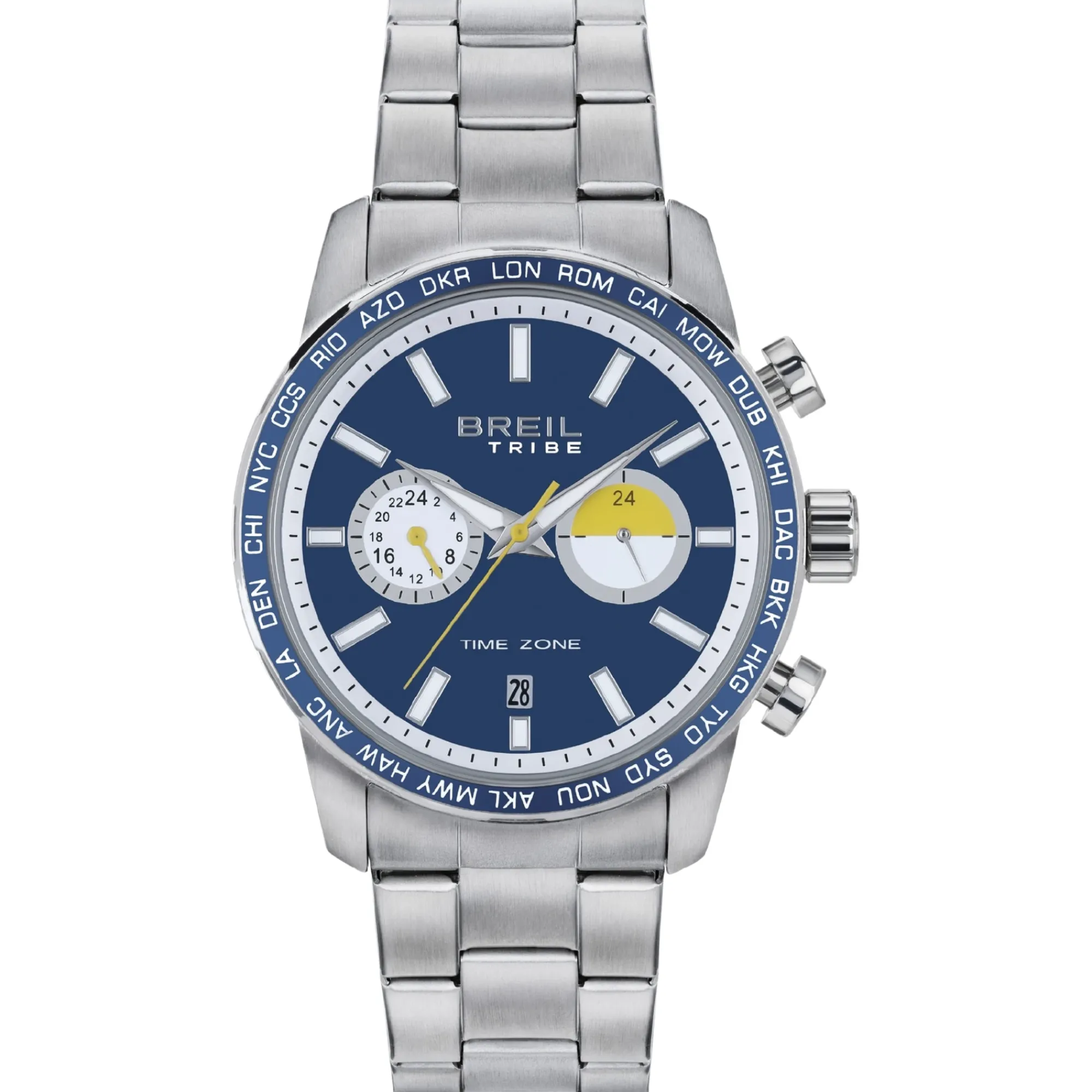Uomo Breil Multifunzione-ZONE-DUAL TIME GENT 42 MM