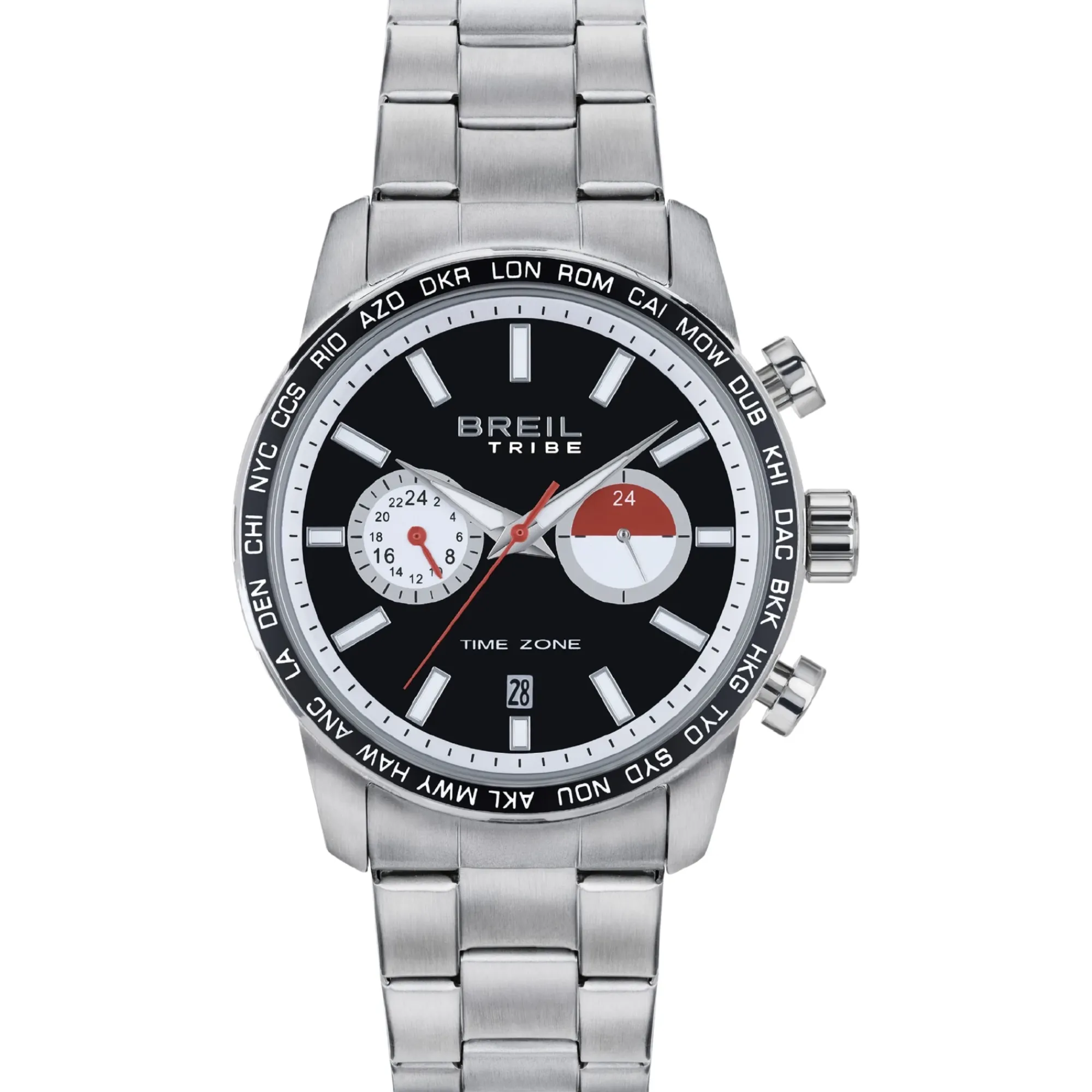 Uomo Breil Multifunzione-ZONE-DUAL TIME GENT 42 MM